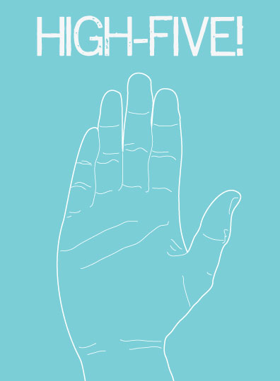 digital illustration of my hand